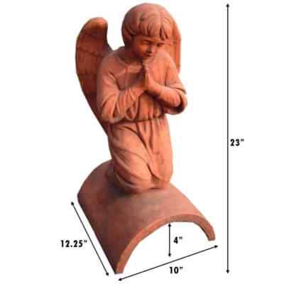 Angel praying half round.jpg