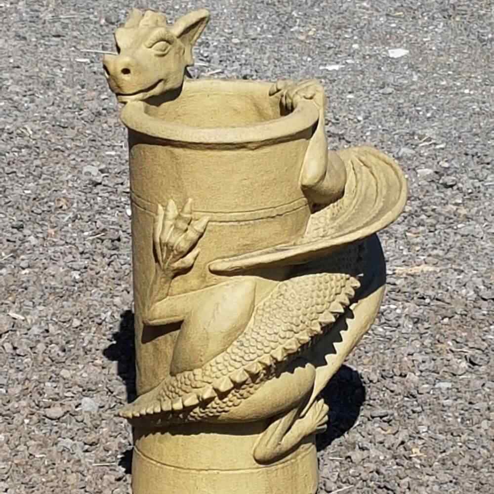 aged_bathstone_dragon_chimney_pot